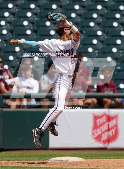 Thumbnail 1 in London vs. Brock (UIL 3A Baseball Semifinal) photogallery.