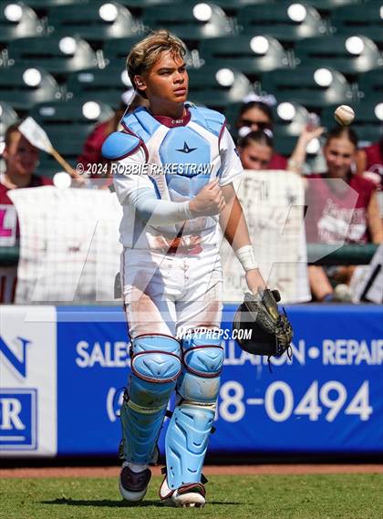 Thumbnail 2 in London vs. Brock (UIL 3A Baseball Semifinal) photogallery.