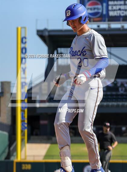Thumbnail 1 in London vs. Brock (UIL 3A Baseball Semifinal) photogallery.