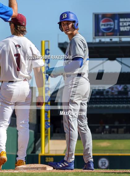 Thumbnail 2 in London vs. Brock (UIL 3A Baseball Semifinal) photogallery.