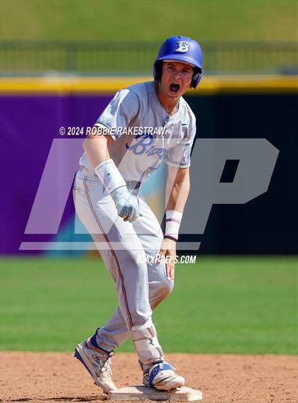 Thumbnail 3 in London vs. Brock (UIL 3A Baseball Semifinal) photogallery.