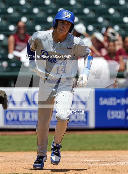 Thumbnail 3 in London vs. Brock (UIL 3A Baseball Semifinal) photogallery.