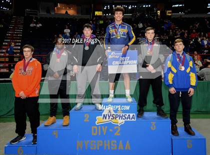 Thumbnail 2 in NYSPHSAA Wrestling Championships (Division 2 Awards & Podiums) photogallery.
