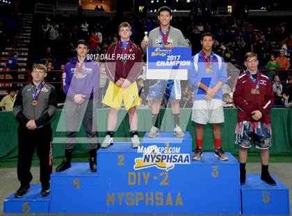 Thumbnail 3 in NYSPHSAA Wrestling Championships (Division 2 Awards & Podiums) photogallery.