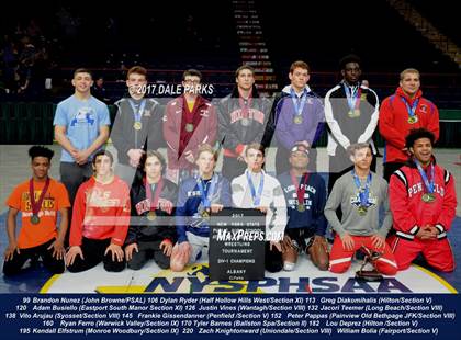 Thumbnail 3 in NYSPHSAA Wrestling Championships (Division 2 Awards & Podiums) photogallery.