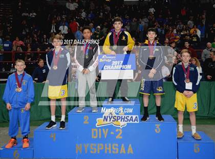 Thumbnail 2 in NYSPHSAA Wrestling Championships (Division 2 Awards & Podiums) photogallery.