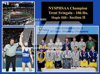 Thumbnail 3 in NYSPHSAA Wrestling Championships (Division 2 Awards & Podiums) photogallery.