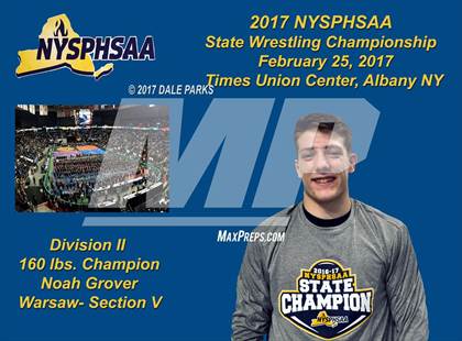 Thumbnail 1 in NYSPHSAA Wrestling Championships (Division 2 Awards & Podiums) photogallery.