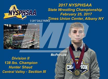 Thumbnail 1 in NYSPHSAA Wrestling Championships (Division 2 Awards & Podiums) photogallery.