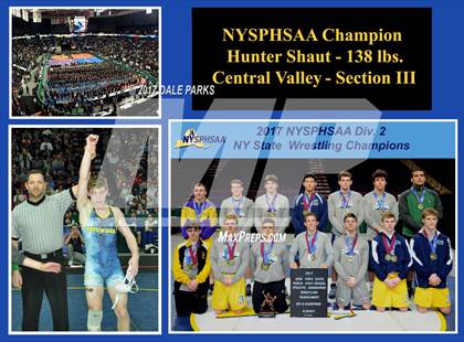 Thumbnail 3 in NYSPHSAA Wrestling Championships (Division 2 Awards & Podiums) photogallery.