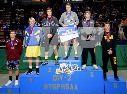 Thumbnail 1 in NYSPHSAA Wrestling Championships (Division 2 Awards & Podiums) photogallery.