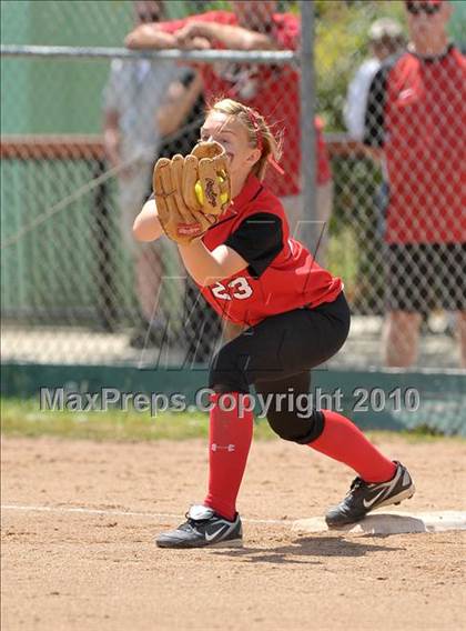 Thumbnail 2 in Oak Ridge vs. Cordova (CIF SJS D2 Final - Game 2) photogallery.