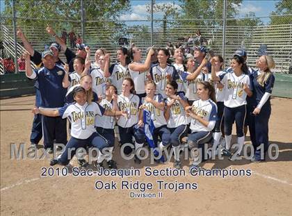 Thumbnail 2 in Oak Ridge vs. Cordova (CIF SJS D2 Final - Game 2) photogallery.