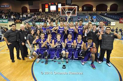 Thumbnail 3 in St Augustine Vs Torrey Pines (CIF SDS Open Division Final) photogallery.