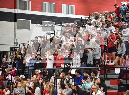 Thumbnail 2 in Lone Oak vs. Leonard (UIL Basketball 3A Region II Bi-District) photogallery.
