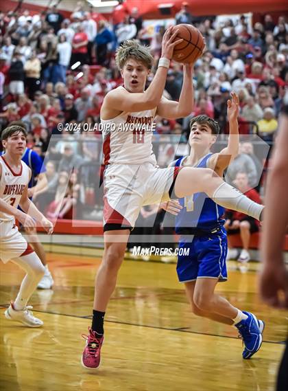 Thumbnail 2 in Lone Oak vs. Leonard (UIL Basketball 3A Region II Bi-District) photogallery.