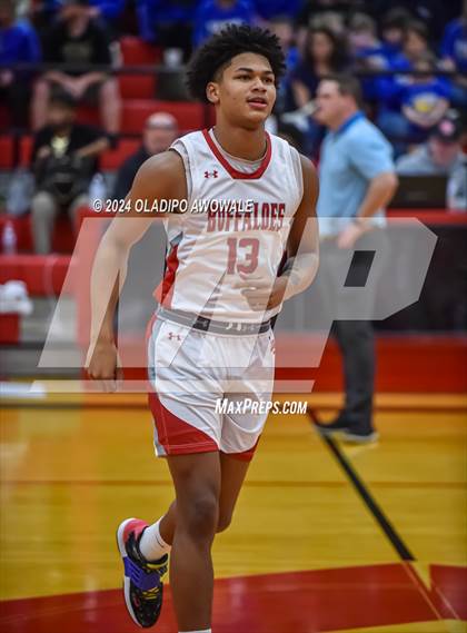 Thumbnail 3 in Lone Oak vs. Leonard (UIL Basketball 3A Region II Bi-District) photogallery.