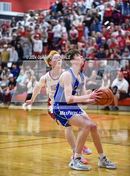 Thumbnail 3 in Lone Oak vs. Leonard (UIL Basketball 3A Region II Bi-District) photogallery.