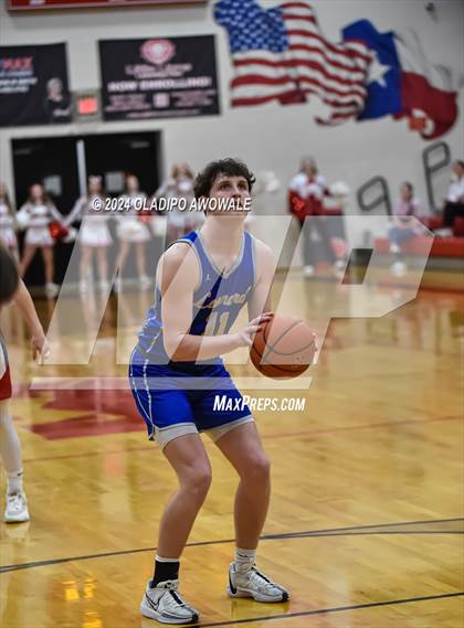 Thumbnail 3 in Lone Oak vs. Leonard (UIL Basketball 3A Region II Bi-District) photogallery.