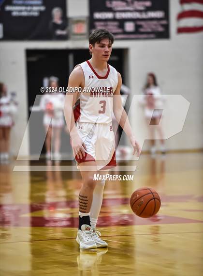 Thumbnail 3 in Lone Oak vs. Leonard (UIL Basketball 3A Region II Bi-District) photogallery.