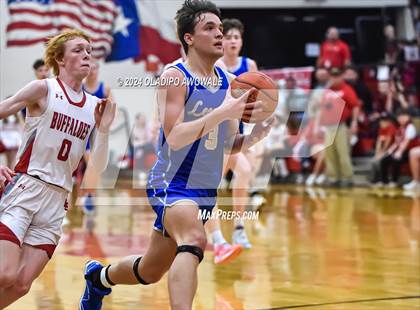 Thumbnail 1 in Lone Oak vs. Leonard (UIL Basketball 3A Region II Bi-District) photogallery.
