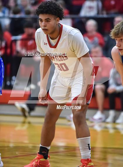 Thumbnail 1 in Lone Oak vs. Leonard (UIL Basketball 3A Region II Bi-District) photogallery.
