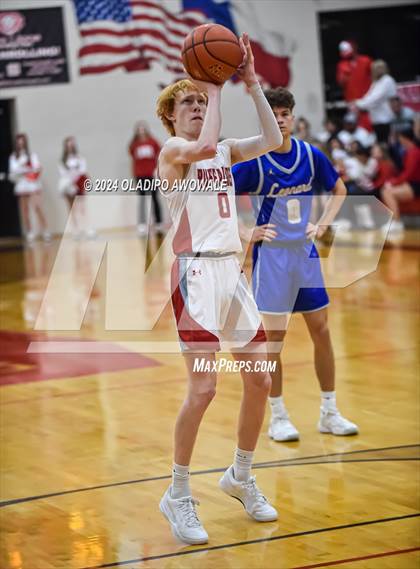Thumbnail 2 in Lone Oak vs. Leonard (UIL Basketball 3A Region II Bi-District) photogallery.