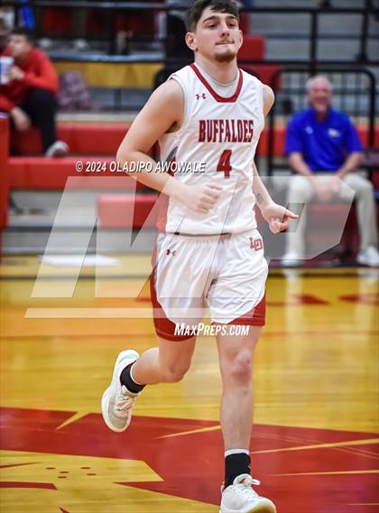 Thumbnail 3 in Lone Oak vs. Leonard (UIL Basketball 3A Region II Bi-District) photogallery.