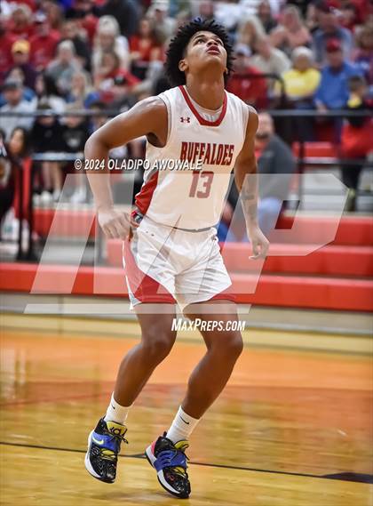 Thumbnail 2 in Lone Oak vs. Leonard (UIL Basketball 3A Region II Bi-District) photogallery.