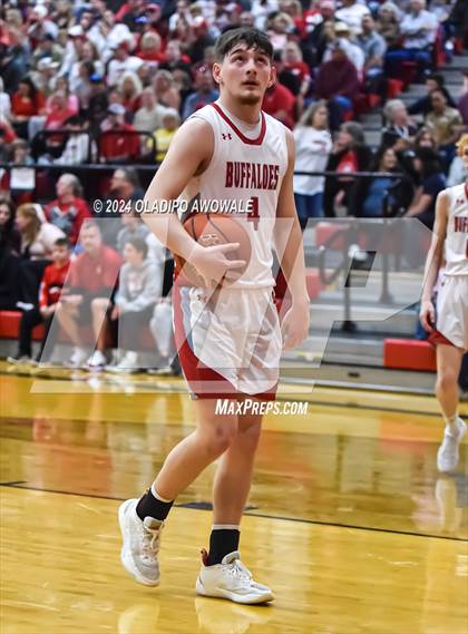 Thumbnail 3 in Lone Oak vs. Leonard (UIL Basketball 3A Region II Bi-District) photogallery.