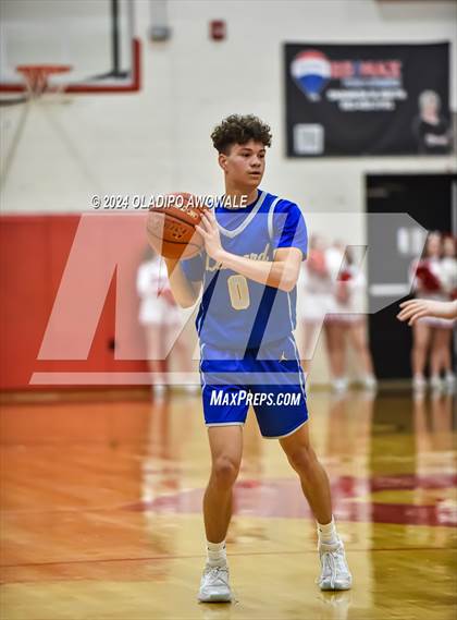 Thumbnail 3 in Lone Oak vs. Leonard (UIL Basketball 3A Region II Bi-District) photogallery.