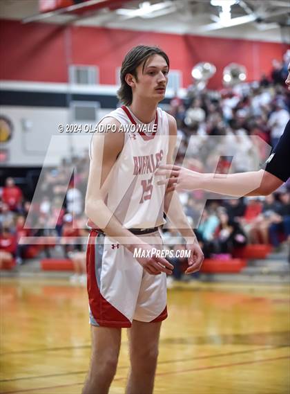 Thumbnail 1 in Lone Oak vs. Leonard (UIL Basketball 3A Region II Bi-District) photogallery.