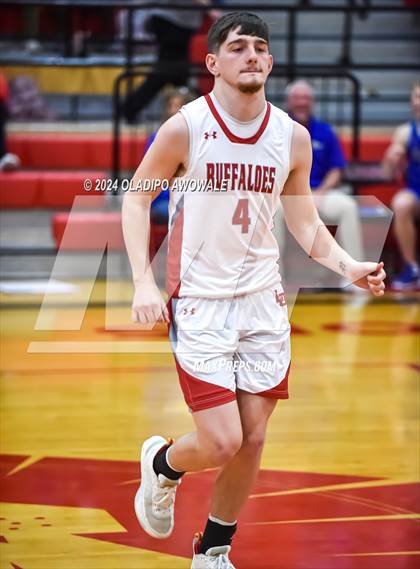 Thumbnail 1 in Lone Oak vs. Leonard (UIL Basketball 3A Region II Bi-District) photogallery.