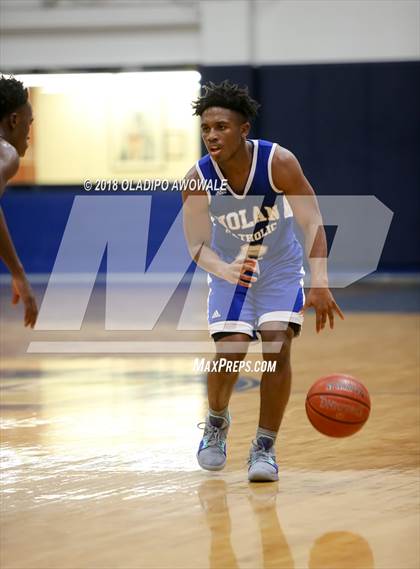 Thumbnail 2 in Mesquite vs. Nolan Catholic (Knights of Columbus Tournament) photogallery.