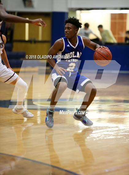 Thumbnail 3 in Mesquite vs. Nolan Catholic (Knights of Columbus Tournament) photogallery.