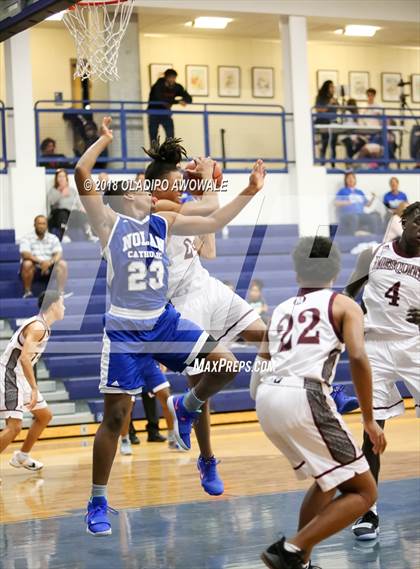 Thumbnail 1 in Mesquite vs. Nolan Catholic (Knights of Columbus Tournament) photogallery.