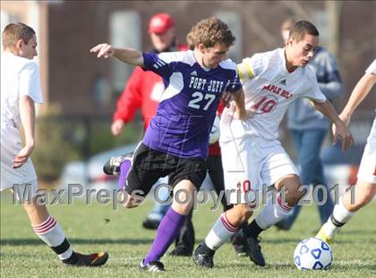 Thumbnail 3 in Port Jefferson vs. Maple Hill (NYSPHSAA Class C Final) photogallery.
