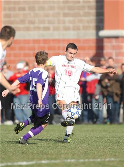 Thumbnail 1 in Port Jefferson vs. Maple Hill (NYSPHSAA Class C Final) photogallery.