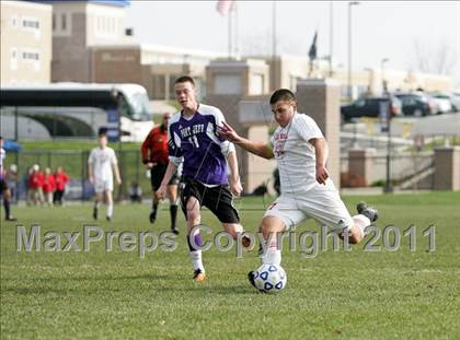 Thumbnail 1 in Port Jefferson vs. Maple Hill (NYSPHSAA Class C Final) photogallery.