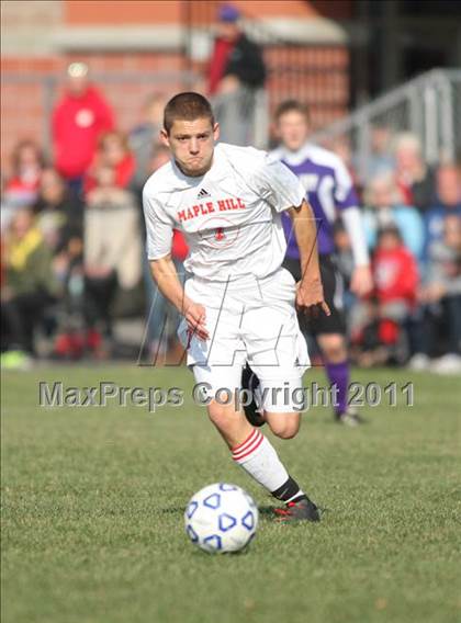 Thumbnail 3 in Port Jefferson vs. Maple Hill (NYSPHSAA Class C Final) photogallery.