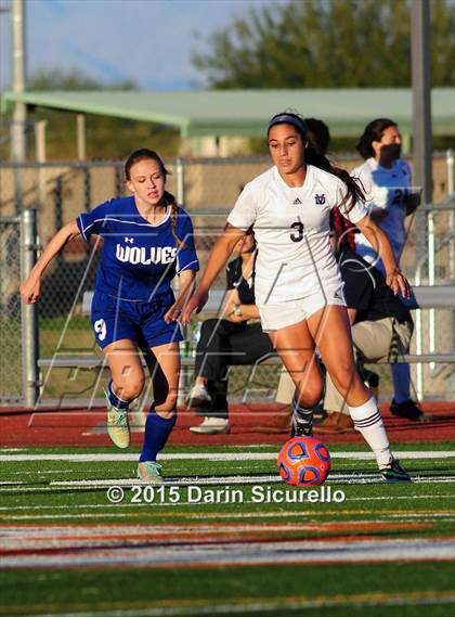 Thumbnail 3 in Desert Vista vs. Chandler (AIA D1 Playoff) photogallery.