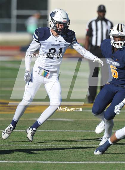 Thumbnail 1 in Prestonwood Christian vs. Concordia Lutheran (TAPPS D1 Quarterfinal) photogallery.