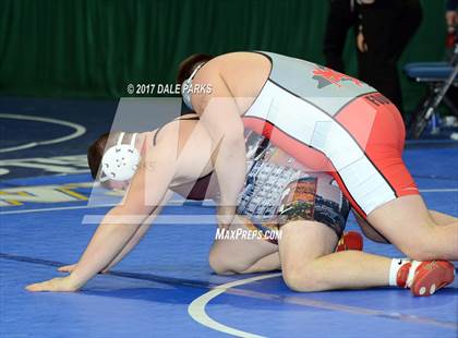 Thumbnail 1 in NYSPHSAA Wrestling Championships (Division 2 Semifinals) photogallery.
