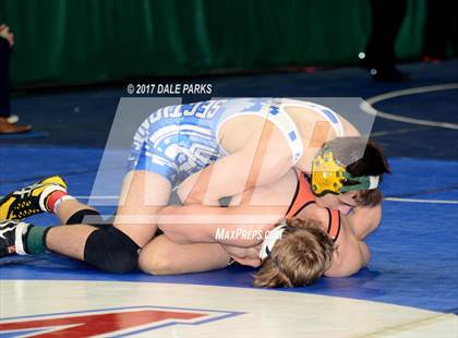 Thumbnail 3 in NYSPHSAA Wrestling Championships (Division 2 Semifinals) photogallery.