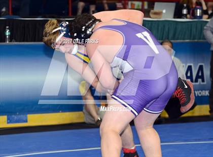 Thumbnail 2 in NYSPHSAA Wrestling Championships (Division 2 Semifinals) photogallery.