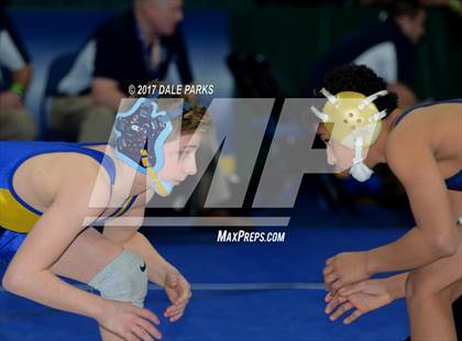 Thumbnail 3 in NYSPHSAA Wrestling Championships (Division 2 Semifinals) photogallery.