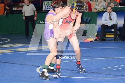 Thumbnail 1 in NYSPHSAA Wrestling Championships (Division 2 Semifinals) photogallery.