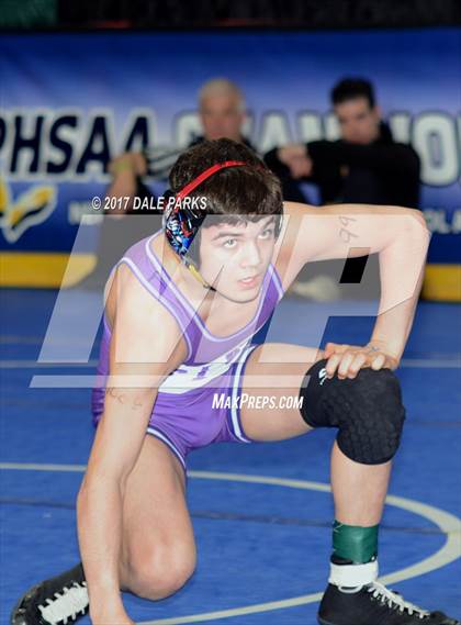 Thumbnail 3 in NYSPHSAA Wrestling Championships (Division 2 Semifinals) photogallery.