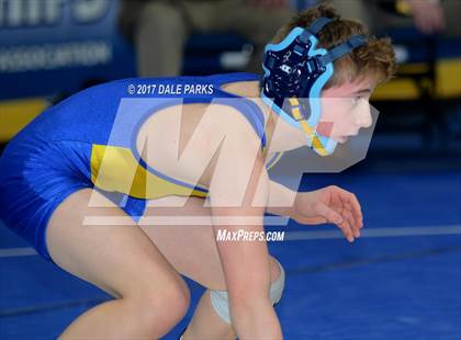 Thumbnail 1 in NYSPHSAA Wrestling Championships (Division 2 Semifinals) photogallery.