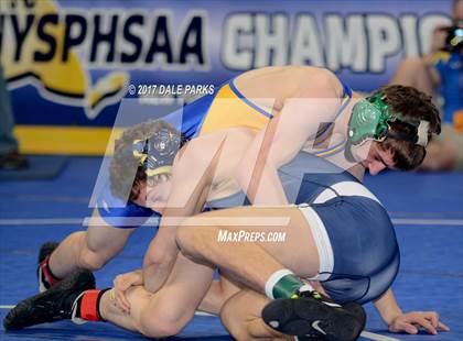 Thumbnail 1 in NYSPHSAA Wrestling Championships (Division 2 Semifinals) photogallery.